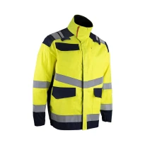 Arbeitsjacke LMA Krypton 2229 hohe Sichtbarkeit Mehrtaschen Multirisiko metallfrei