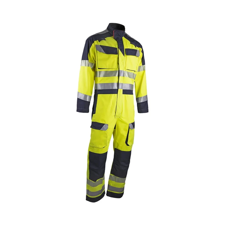 Arbeitsanzug LMA Silicium 4150 hohe Sichtbarkeit mit mehreren Taschen Multirisiko metallfre