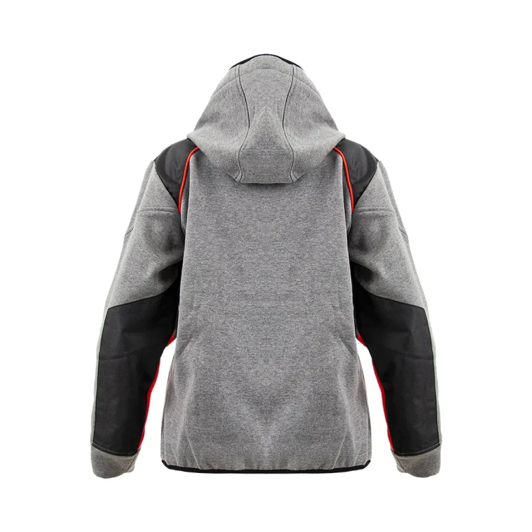 Damen Arbeitssweatshirt LMA Scarlett 2284 mit durchgehendem Reißverschluss und Kapuze