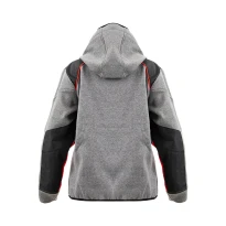 Damen Arbeitssweatshirt LMA Scarlett 2284 mit durchgehendem Reißverschluss und Kapuze