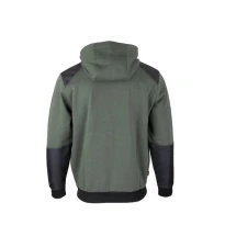 Arbeitssweatshirt LMA Hudson 8108 mit durchgehendem Reißverschluss und Kapuze 2