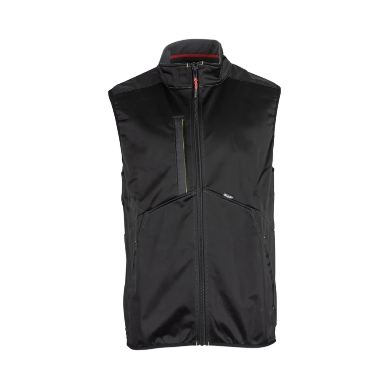 Arbeitsweste LMA Officer 5104 mit mehreren Taschen metallfrei Softshell wasserdicht