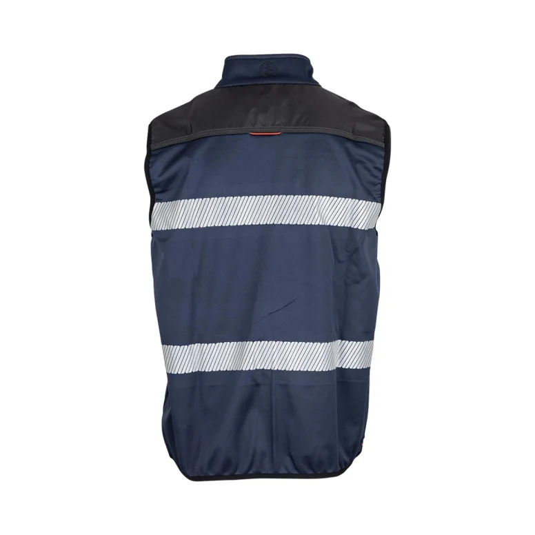 Arbeitsweste LMA Lighter 5105 hohe Sichtbarkeit mit mehreren Taschen metallfrei Softshell wasserdicht