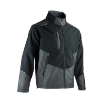 Arbeitsjacke LMA Theoreme 2281 aus Fleece mit mehreren Taschen Softshell wasserdicht