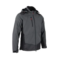 Arbeitsjacke LMA Rock 2307 mit vielen Taschen Stretch-Softshell wasserdicht