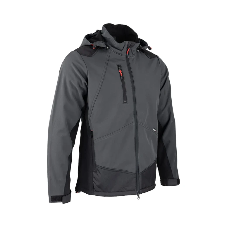 Arbeitsjacke LMA Rock 2307 mit vielen Taschen Stretch-Softshell wasserdicht