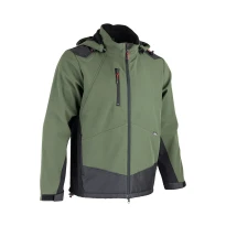 Arbeitsjacke LMA River 2348 mit vielen Taschen Stretch-Softshell wasserdicht