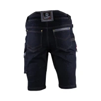 Arbeitsbermuda LMA 6147 Shelton mit vielen Taschen aus Jeans 2