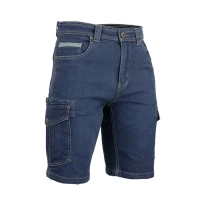 Arbeitsbermuda LMA 6113 Rade mit vielen Taschen aus Jeans