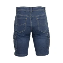 Arbeitsbermuda LMA 6113 Rade mit vielen Taschen aus Jeans 2