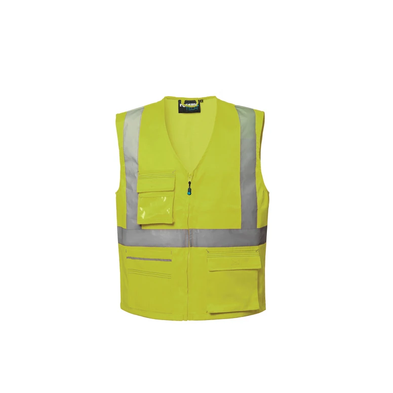 Arbeitsweste Multitaschen Warnschutz Rossini Ken Hi-Vis HH229
