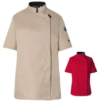 Damen Kochjacke Molinel Shade 06673641080 Chef Küche kurzarm