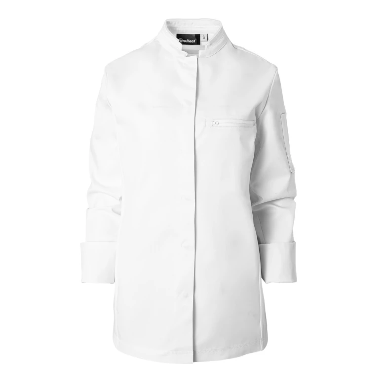 Damen Kochjacke Molinel Crush 08963793001 Chef Langarm Stretch