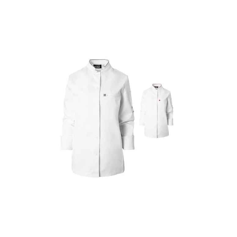 Damen Kochjacke Molinel Crush 08963793027 Chef Langarm Stretch