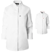 Damen Kochjacke Molinel Crush 08963793027 Chef Langarm Stretch