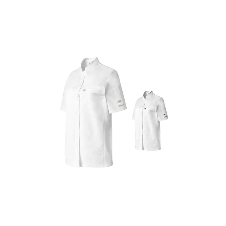 Damen Kochjacke Molinel Crush 08983793077 Chef Kurzarm Stretch