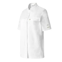 Damen Kochjacke Molinel Crush 08983793077 Chef Kurzarm Stretch 2