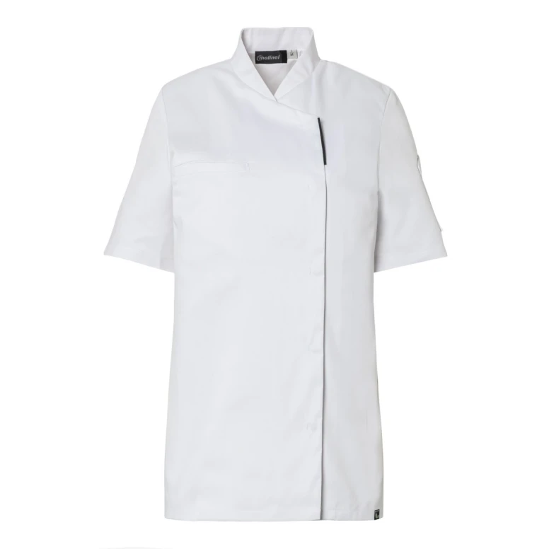 Damen Kochjacke Molinel Reko 10863253001 Chef Kurzarm Stretch