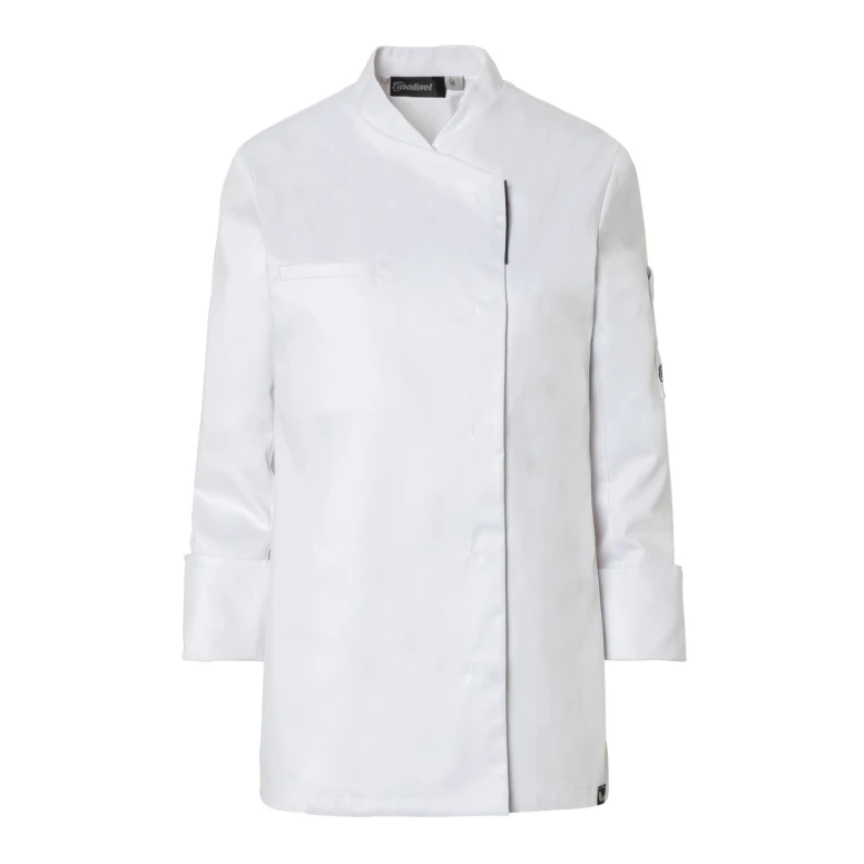 Damen Kochjacke Molinel Reko 10873253001 Chef Langarm Stretch