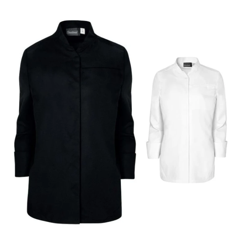 Kochjacke Molinel Sierra 10922941001 Küche Chef Langarm Damen