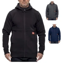 Arbeitssweatshirt Milwaukee Gridiron 4932499387 mit Kapuze und durchgehendem Reißverschluss