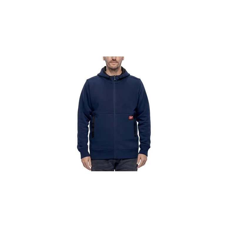 Arbeitssweatshirt Milwaukee Gridiron 4932499387 mit Kapuze und durchgehendem Reißverschluss