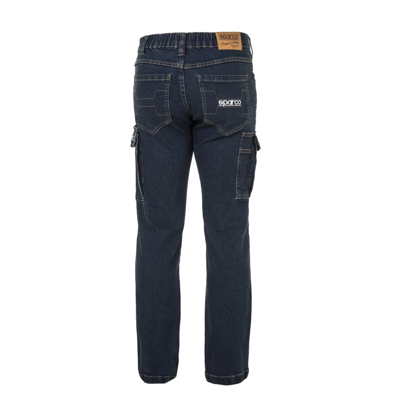 Sparco Dallas 02430 Stretch-Jeans für die Arbeit mit mehreren Taschen