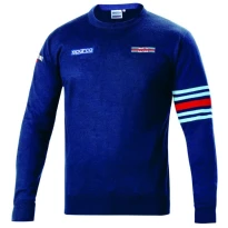 Sparco Martini Racing 01350 Arbeitsstrickpullover aus Baumwolle