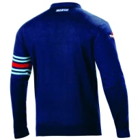 Sparco Martini Racing 01350 Arbeitsstrickpullover aus Baumwolle