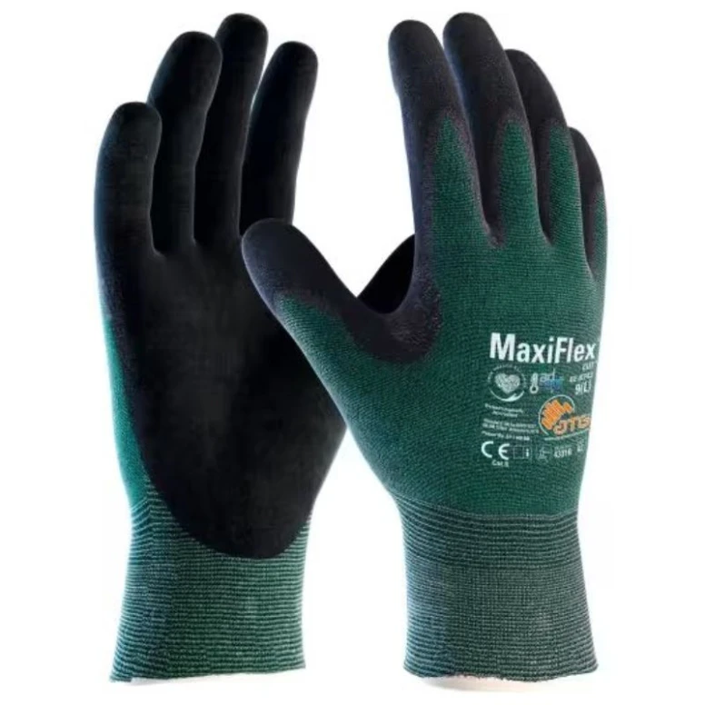 12 Paar Arbeitshandschuhe ATG Maxiflex Cut 42-8743 mit Nitrilbeschichtung touchscreenfähig