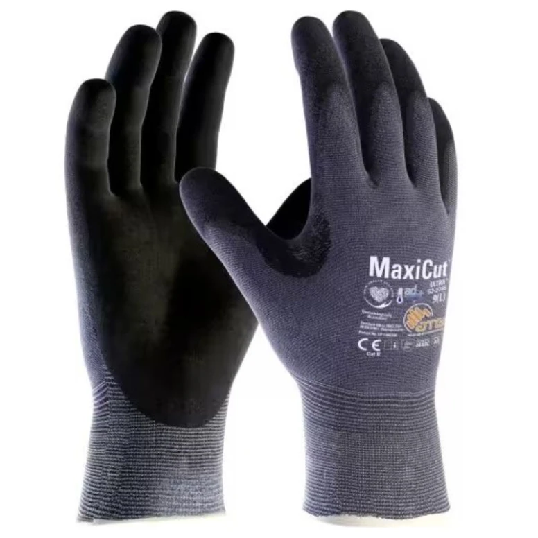 12 Paar Arbeitshandschuhe ATG MaxiCut Ultra 52-3745 mit Nitrilbeschichtung touchscreenfähig