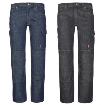 Arbeitshose Lafont Alicki 1STNJN Jeans 100% Baumwolle Mehrtaschen