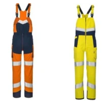 Lafont Arbeits-Latzhose mit hoher Sichtbarkeit und Trägern 6HVN3PI