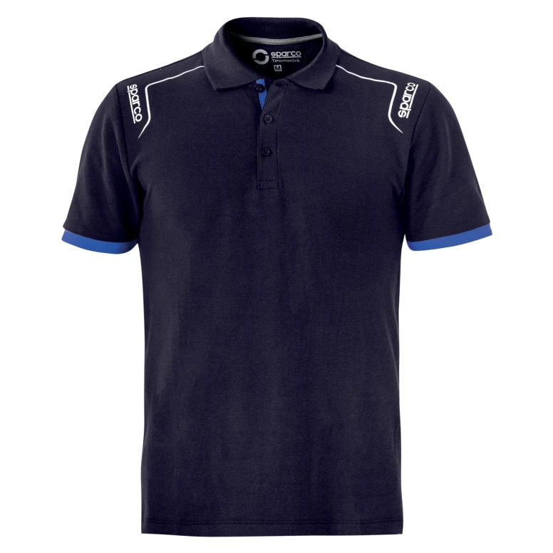 Arbeits-Polo PORTLAND Sparco aus 100% Baumwolle - Dunkelblau