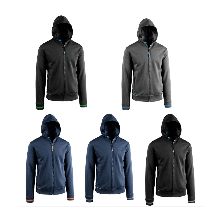Arbeits-Sweatshirt Sottozero Run Full Zip mit Kapuze 88400