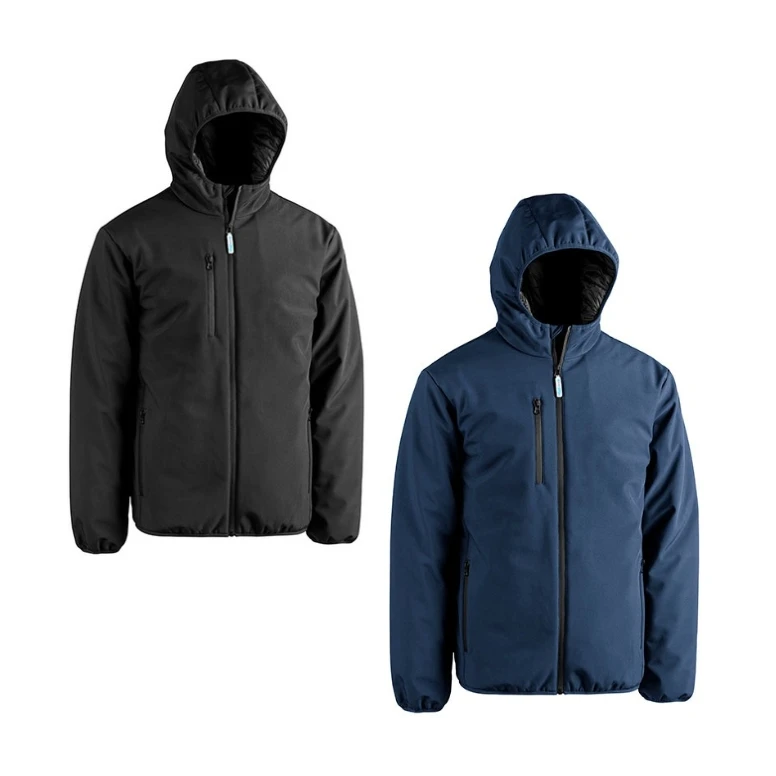 Gefütterte Stretch-Softshell-Arbeitsjacke für Temperaturen unter null Bora AZ450