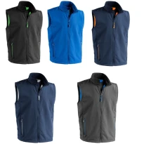 Sottozero Ponente Softshell-Arbeitsweste mit Fleece-Innenfutter AZ200