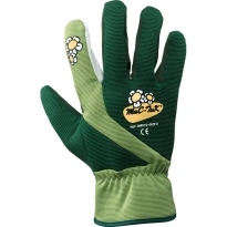 Box mit 48 Paare - Technische Handschuhe aus Schweinespaltleder und Funktionsgewebe für Gartenarbeit und Heimwerken - 388010