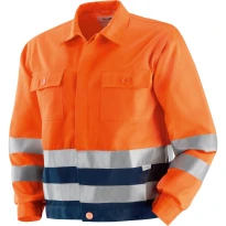 Arbeitsjacke Neri hochsichtbar  Reflex zweifarbig 436332