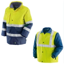 Arbeitsjacke Neri hochsichtbar  3 in 1 Brennero 423028