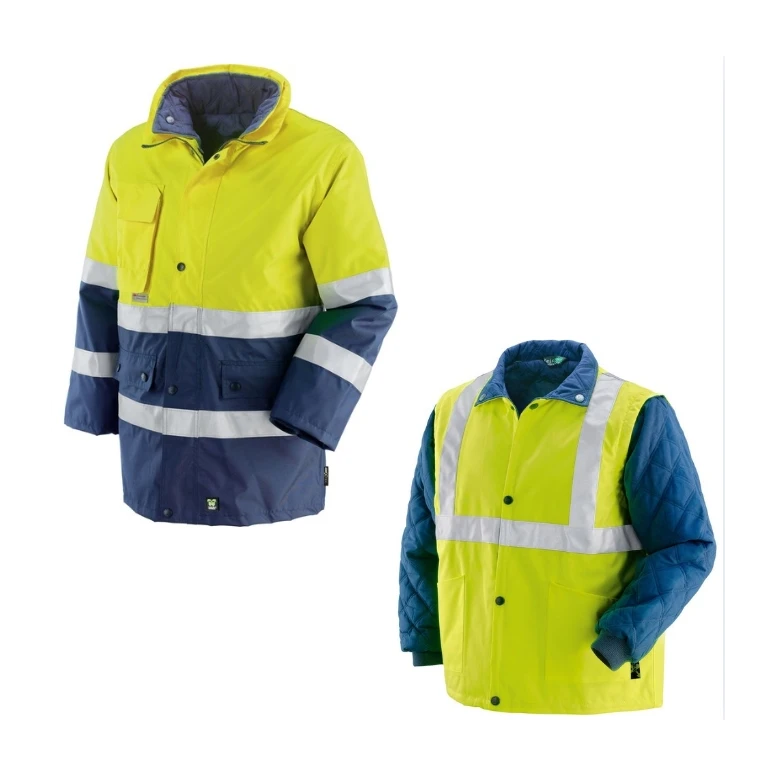 Arbeitsjacke Neri hochsichtbar  3 in 1 Brennero 423028