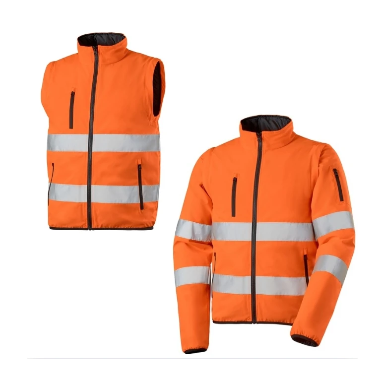 Arbeitsjacke Neri hochsichtbar  Joplin mit abnehmbaren Armeln 423116