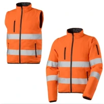 Arbeitsjacke Neri hochsichtbar  Joplin mit abnehmbaren Armeln 423116