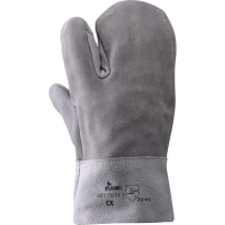 Arbeitshandschuh mit Fäustlingform aus Kernspaltleder vom Rind 3 FINGER - 110