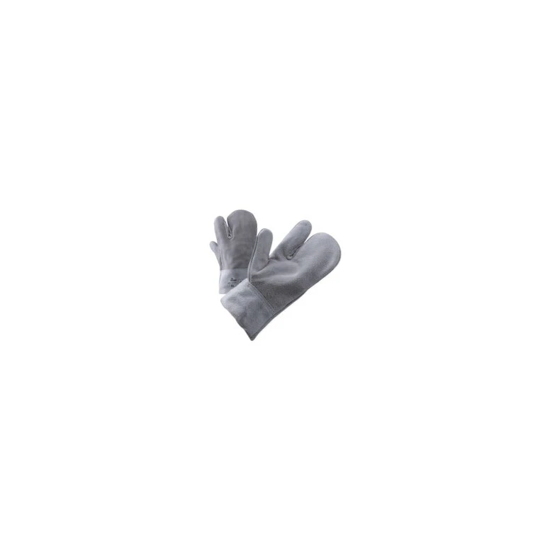 Arbeitshandschuh mit Fäustlingform aus Kernspaltleder vom Rind 3 FINGER - 110