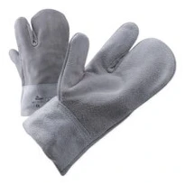 Arbeitshandschuh mit Fäustlingform aus Kernspaltleder vom Rind 3 FINGER - 110