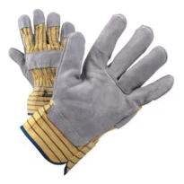 Arbeitsschutzhandschuhe aus Spaltleder und Canvasgewebe - 31