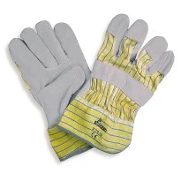 Arbeitsschutzhandschuhe aus Spaltleder und Canvasgewebe - 31
