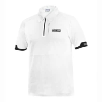 Kurzarm-Zip-Poloshirt Sparco TeamWork