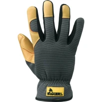 Technische Handschuhe aus Hirschleder und Synthetikgewebe - 388024
